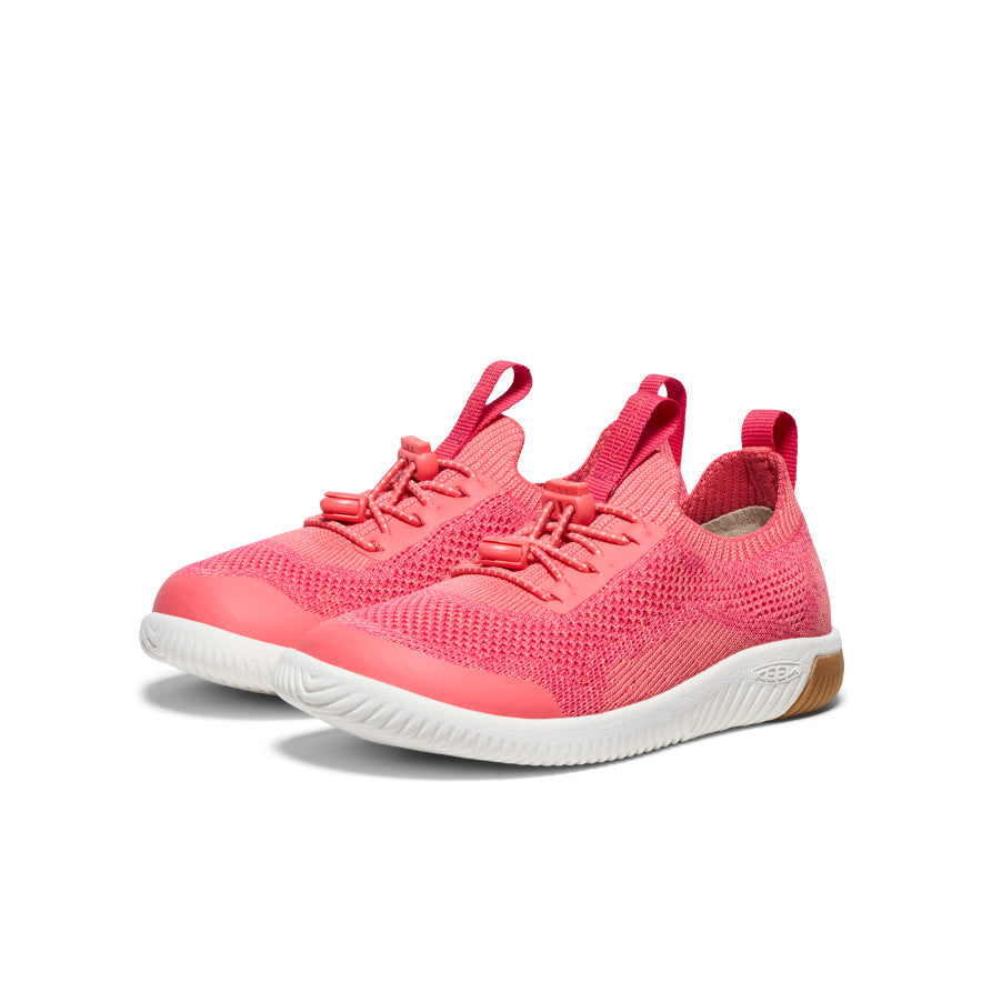 Keen Little Kids' KNX Knit Sneaker | Dubarry/Star White