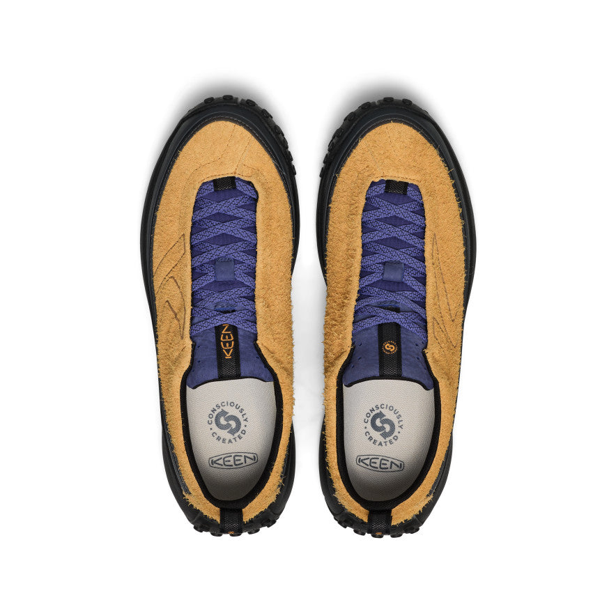 Keen Men's KS Mino Sneaker | Oak Buff/Skipper Blue
