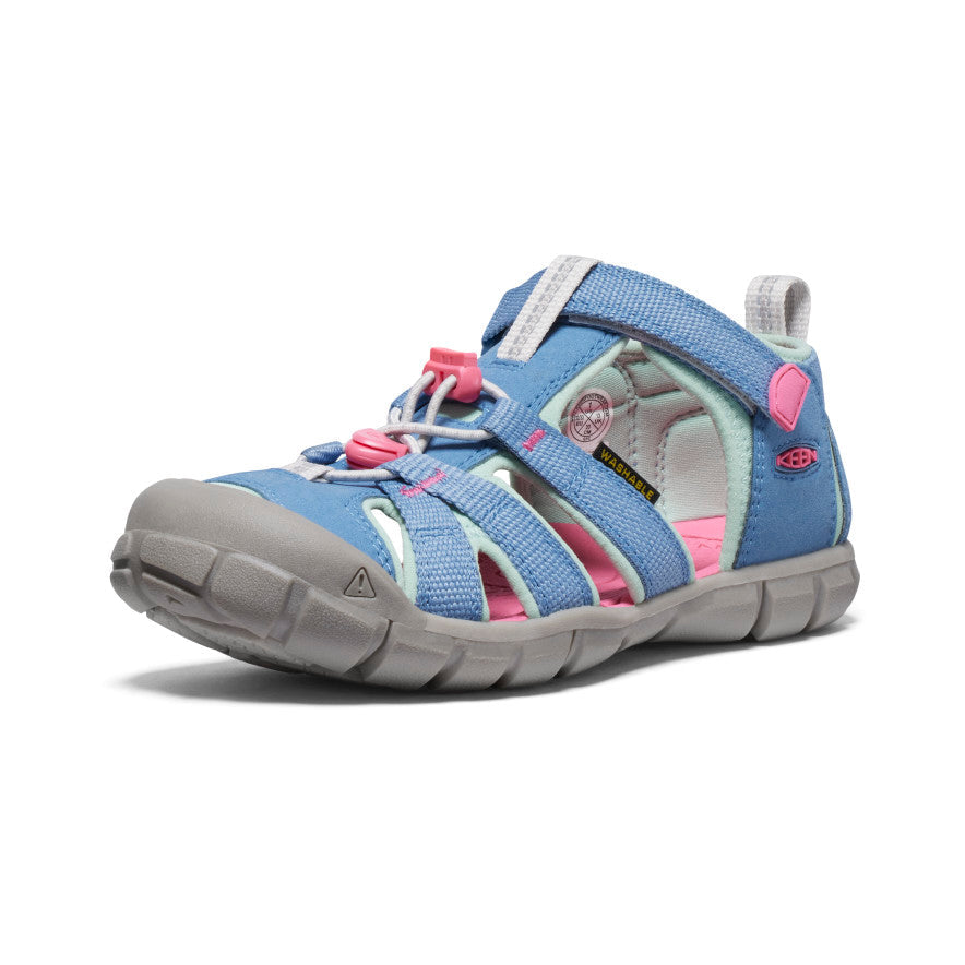 Keen Big Kids' Seacamp II CNX | Coronet Blue/Hot Pink