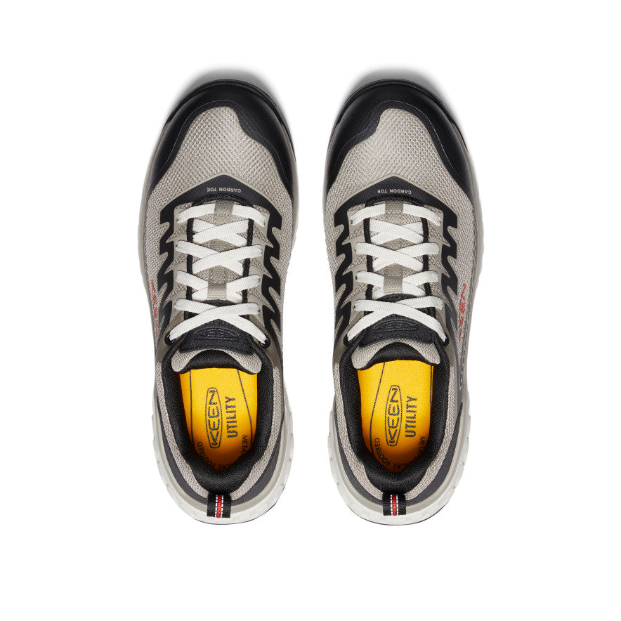 Keen Men's Arvada Work Sneaker (Carbon Toe) | Plaza Taupe/Black
