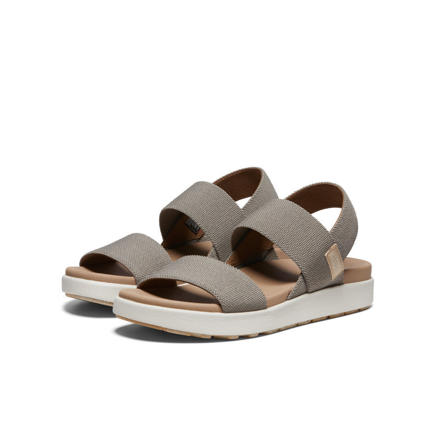 Keen Women's Elle Backstrap Sandal Wide | Brindle/Birch