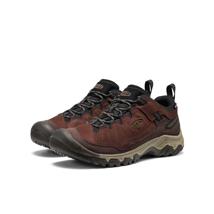 Keen Men's Targhee IV Waterproof Hiking Shoe | Java/Bison