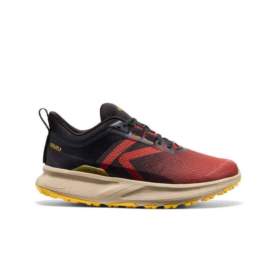 Keen Men's 450 Dirt Waterproof Hiking Shoe | Red Ochre/Black