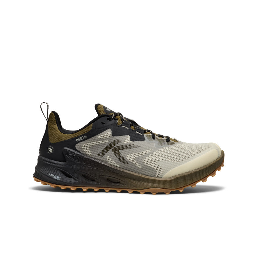 Keen Men's Zionic NXT Waterproof Hiking Shoe | Abbey Stone/Dark Olive