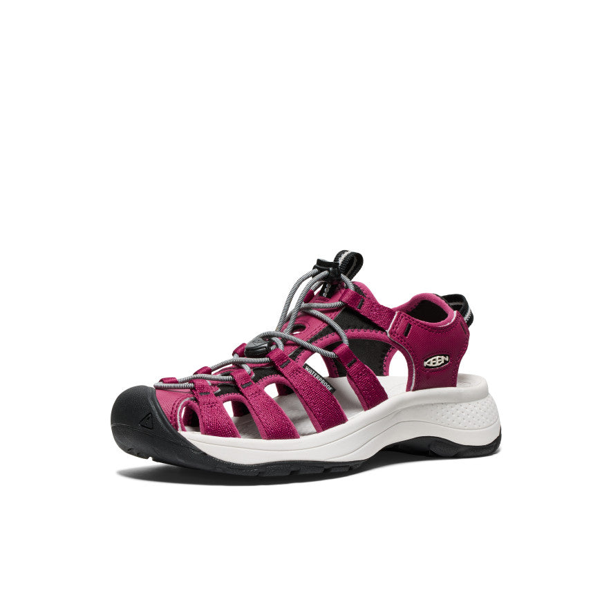 Keen Women's Astoria West Sandal | Beaujolais/Star White
