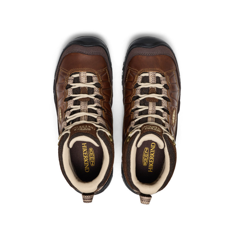 Keen Women's Targhee IV Waterproof Hiking Boot X Hikerkind | Dark Earth/Dark Earth