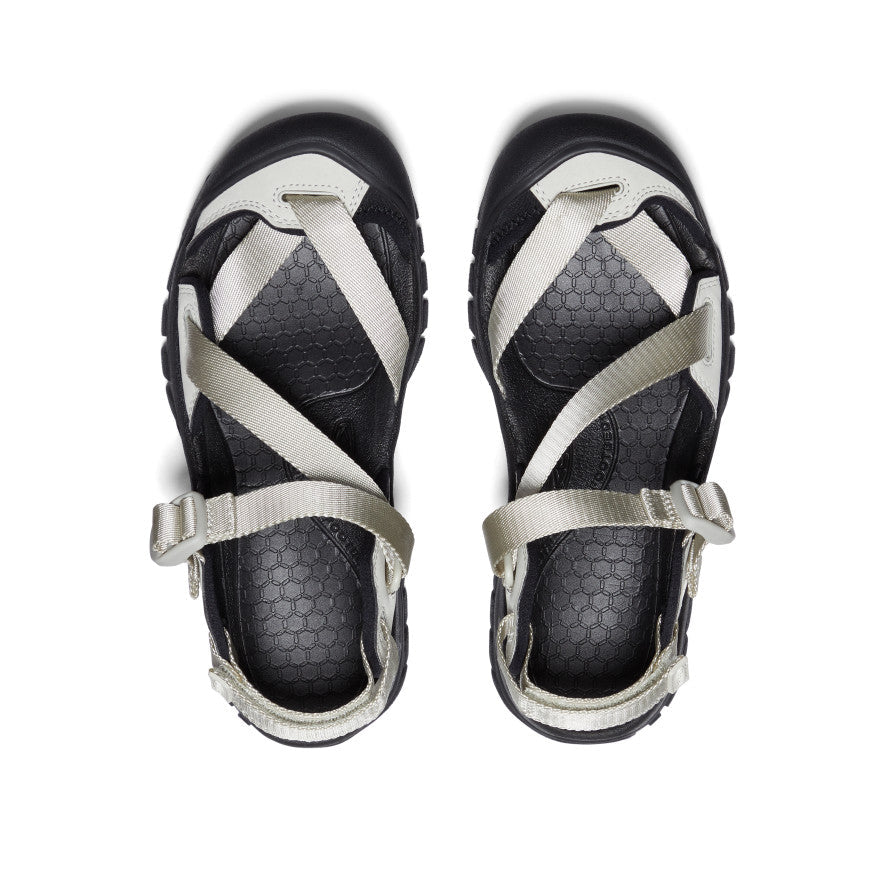 Keen Women's Zerraport II Sandal | Silver Birch/Black