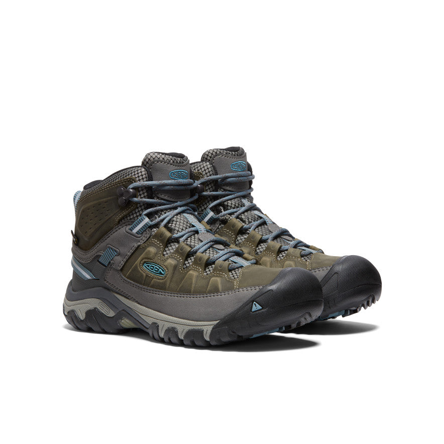 Keen Women's Targhee III Waterproof Mid | Magnet/Atlantic Blue
