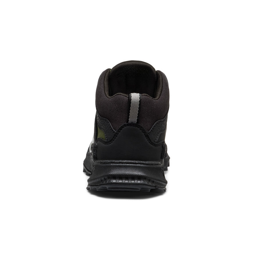 Keen Big Kids' Zionic Waterproof Boot | Black/Bronze Green