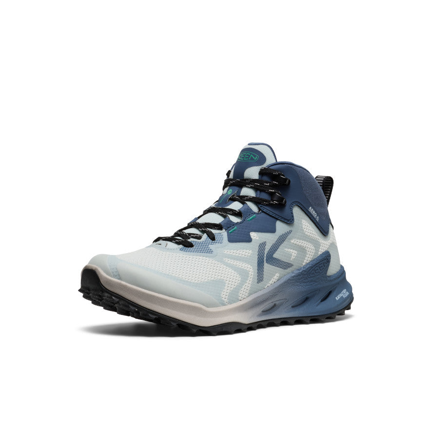 Keen Women's Zionic NXT Waterproof Hiking Boot | Ballad Blue/Winter Green