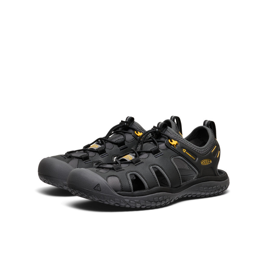 Keen Men's SOLR Sandal | Black/Gold