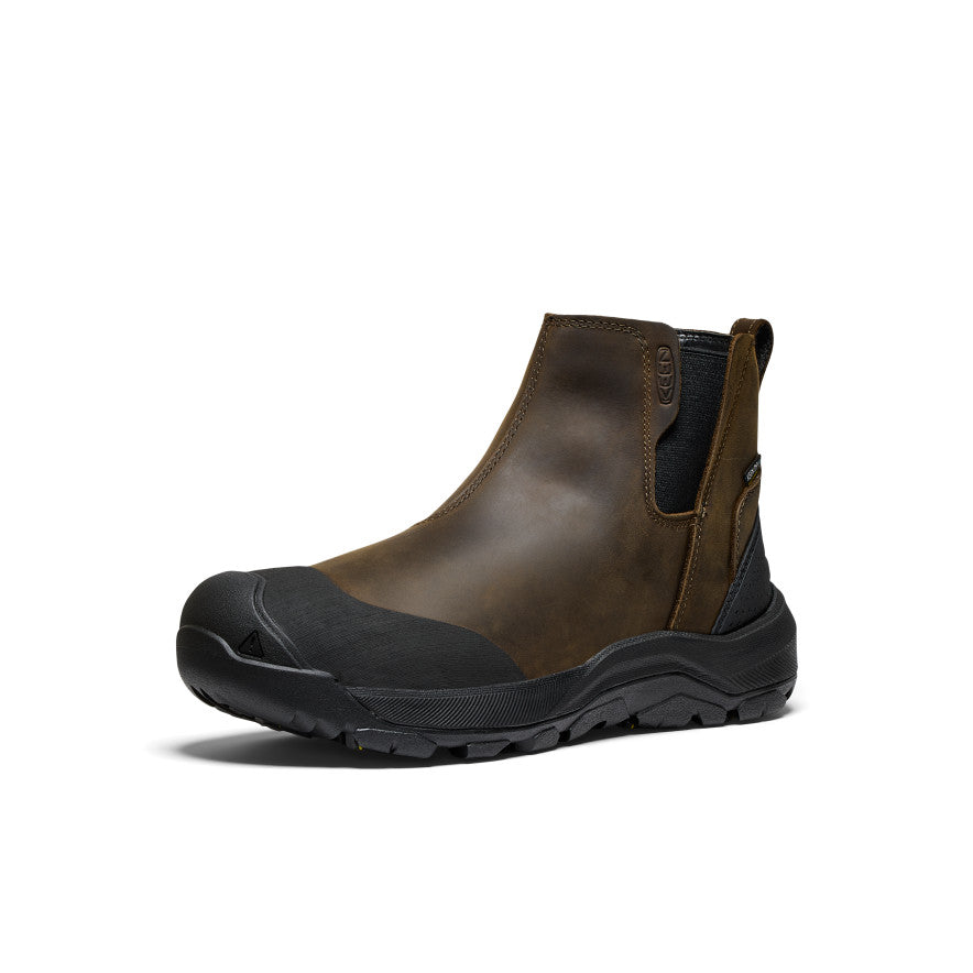 Keen Men's Revel IV Waterproof Chelsea | Canteen/Black