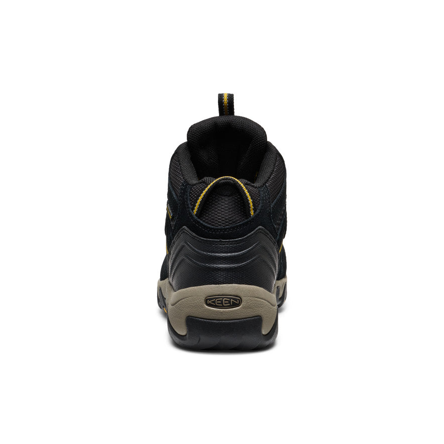 Keen Men's Headout Waterproof Hiking Boot | Black/Lemon Curry