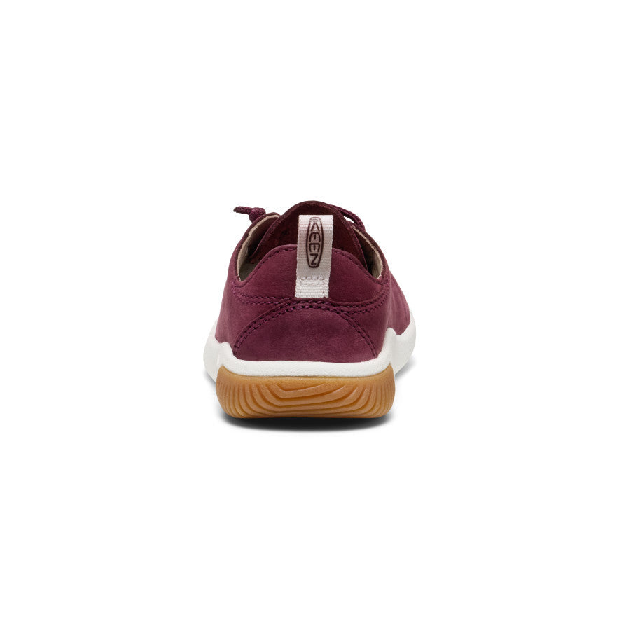 Keen Little Kids' KNX Leather Sneaker | Fig/Star White