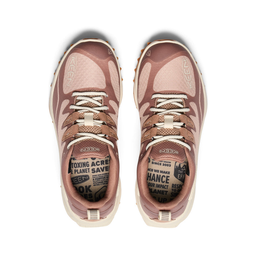 Keen Women's Zionic Waterproof Hiking Shoe | Warm Taupe/Raw Umber