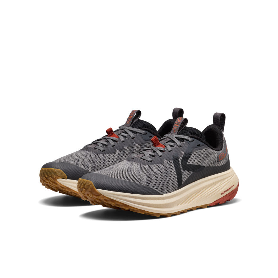 Keen Men's Roam Trail Running Shoe | Magnet/Burnt Brick