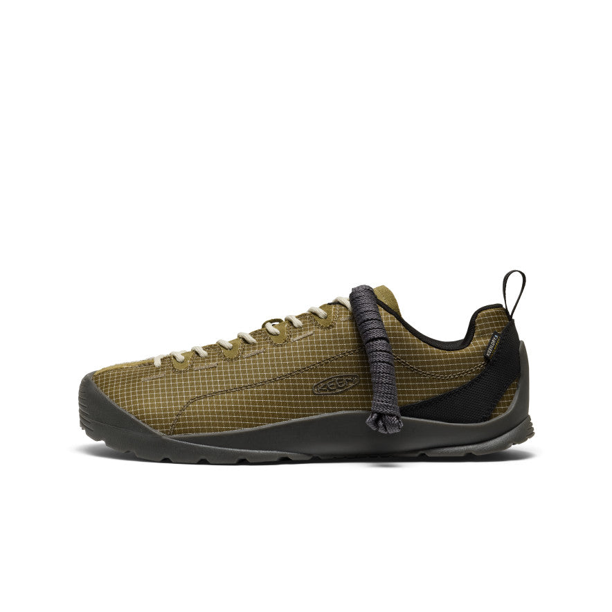 Keen Men's Jasper Nylon Waterproof Sneaker | Martini Olive/Martini Olive