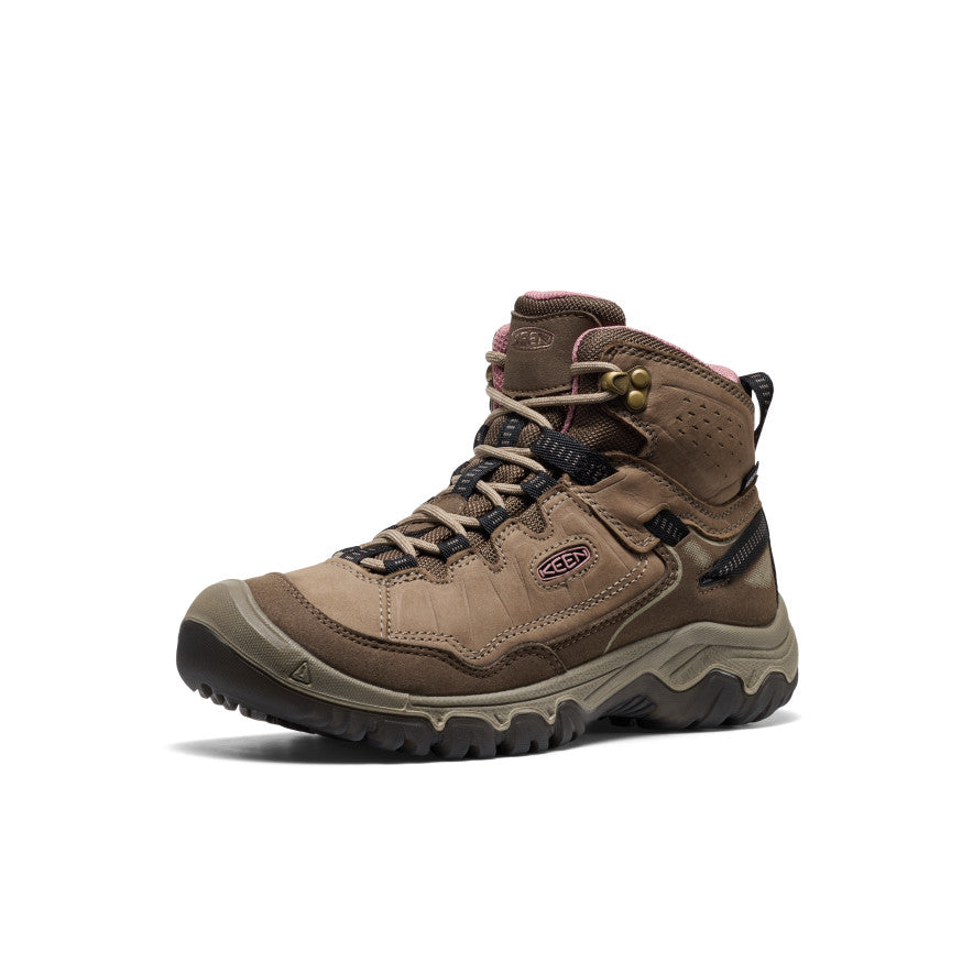 Keen Women's Targhee IV Waterproof Hiking Boot | Brindle/Nostalgia Rose
