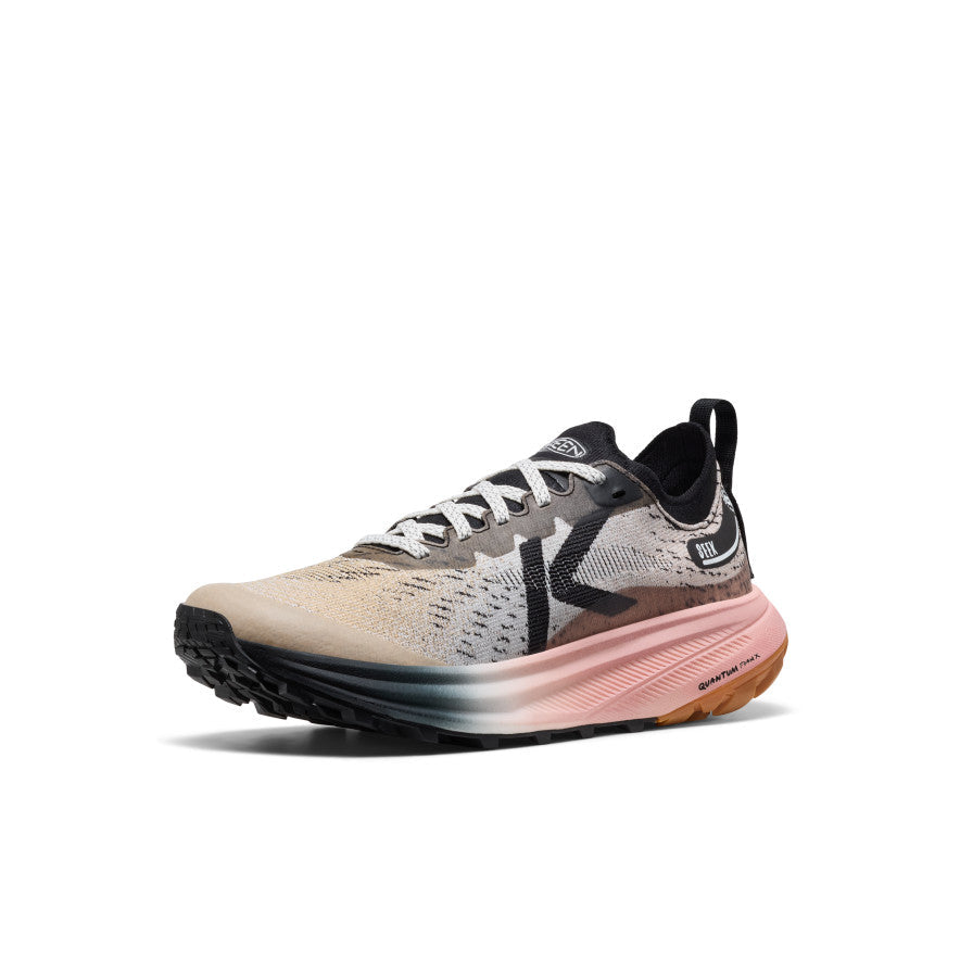 Keen Women's Seek Trail Running Shoe | Black/Sunset Sand
