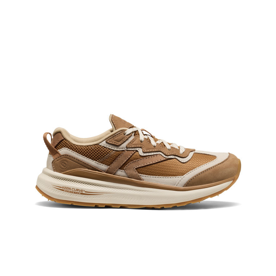Keen Women's WK500 Leather Walking Shoe | Cornstalk/Safari