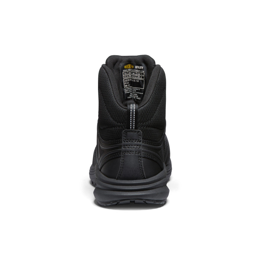 Keen Women's Vista Energy Mid INT MET (Carbon Toe) | Black/Raven