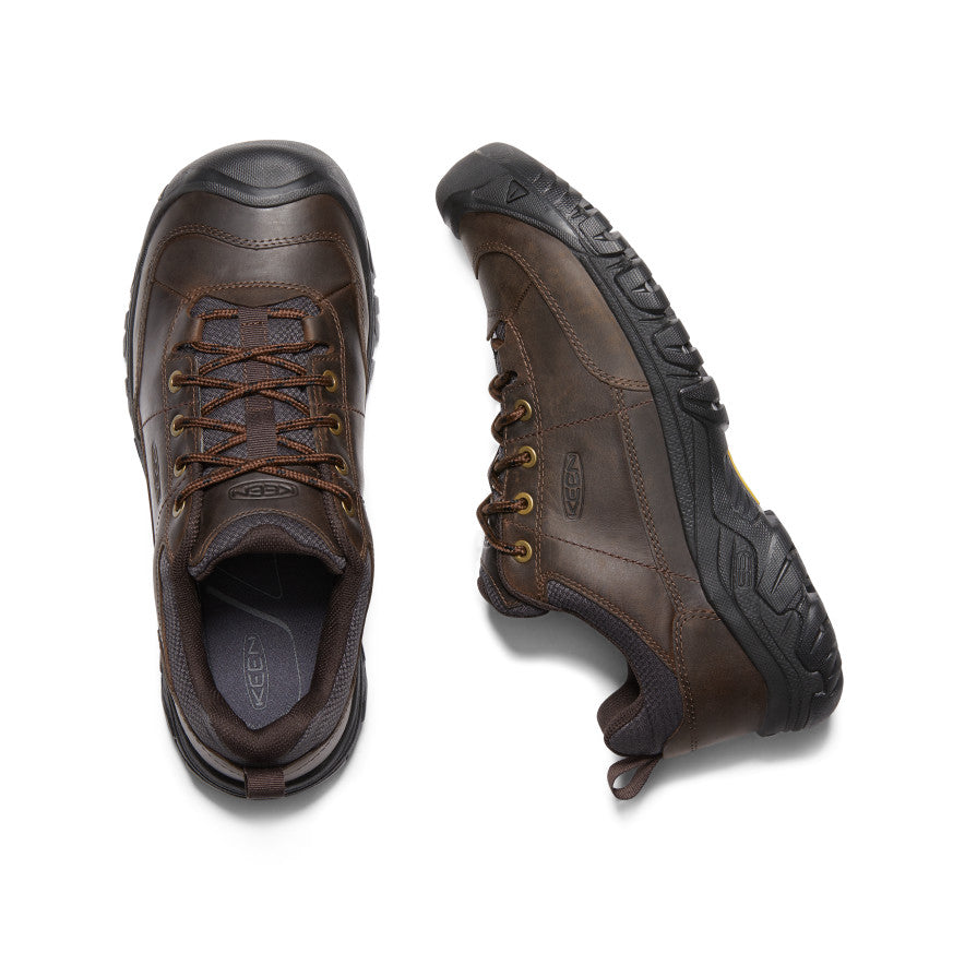 Keen Men's Targhee III Oxford Wide Shoe | Dark Earth/Mulch