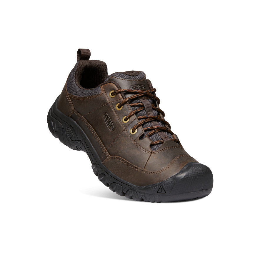 Keen Men's Targhee III Oxford Wide Shoe | Dark Earth/Mulch