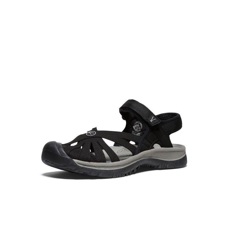Keen Women's Rose Sandal | Black/Neutral Gray