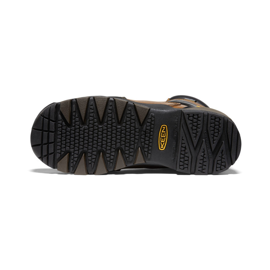 Keen Men's Louisville 6" MET Waterproof Boot (Steel Toe) | Slate Black