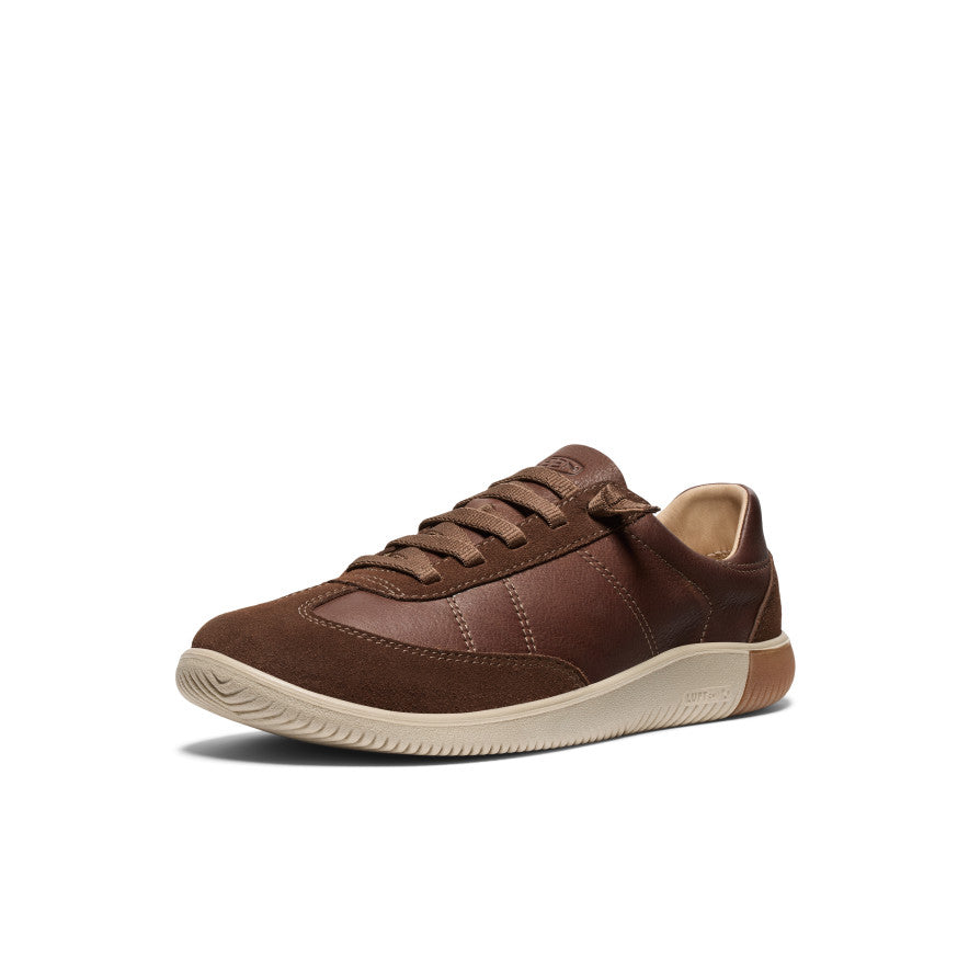 Keen Men's KNX T-Toe Sneaker | Dark Earth/Plaza Taupe