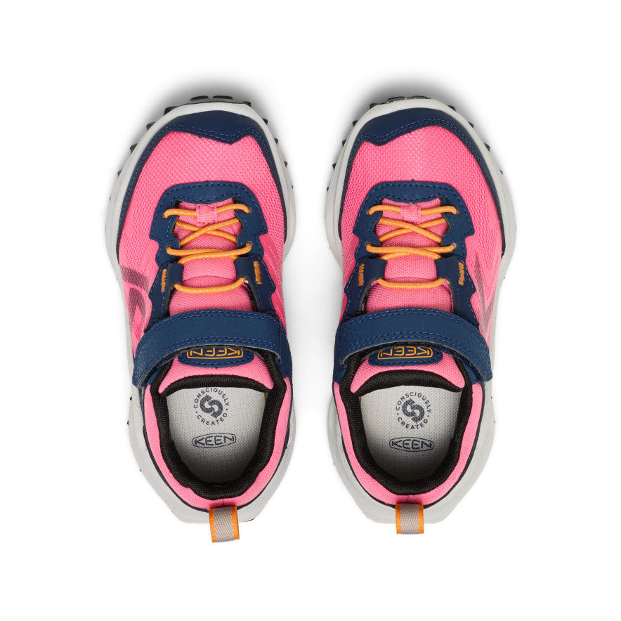Keen Little Kids' Zionic Waterproof Shoe | Naval Academy/Pink Lemonade