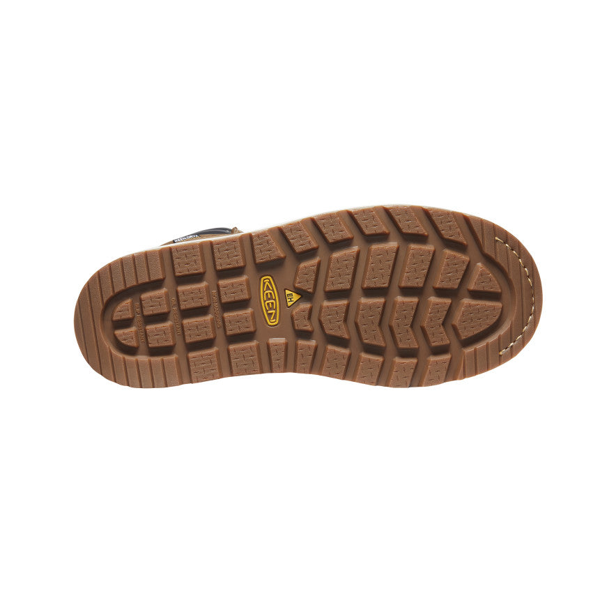 Keen Men's Cincinnati 8" Waterproof Boot (Carbon Toe) | Belgian/Sandshell