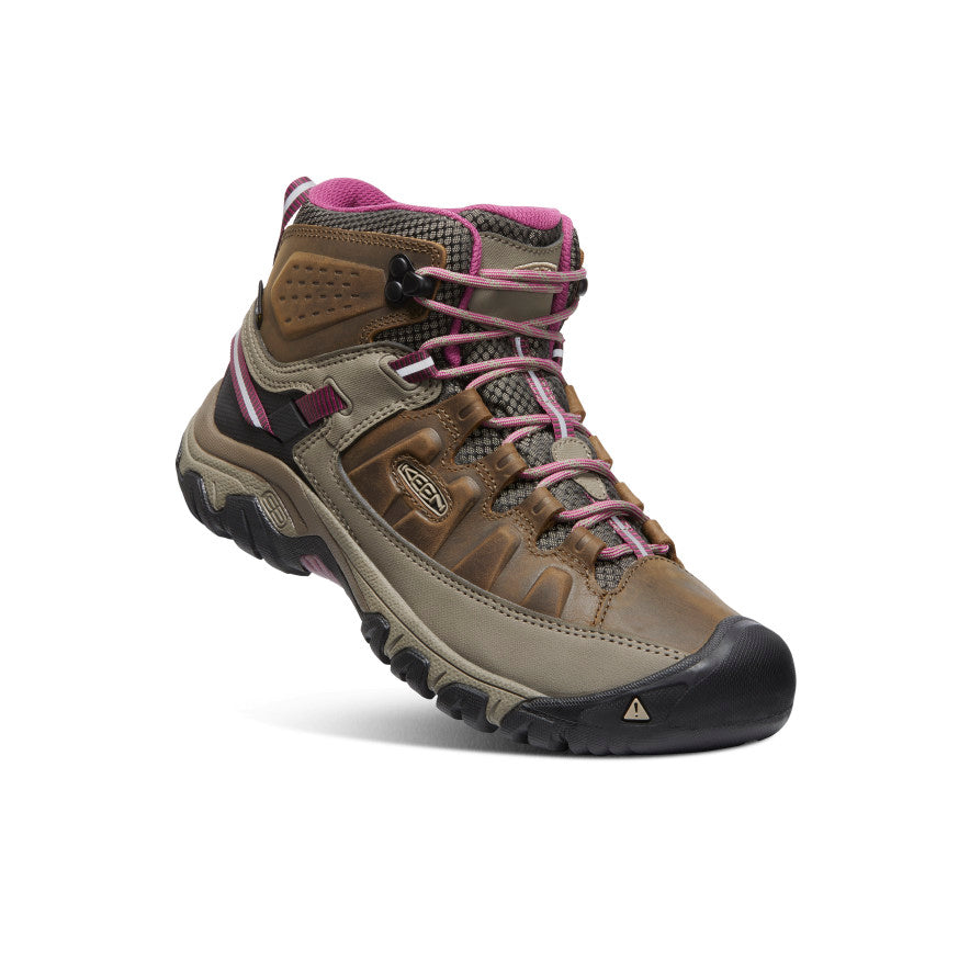 Keen Women's Targhee III Waterproof Mid | Weiss/Boysenberry