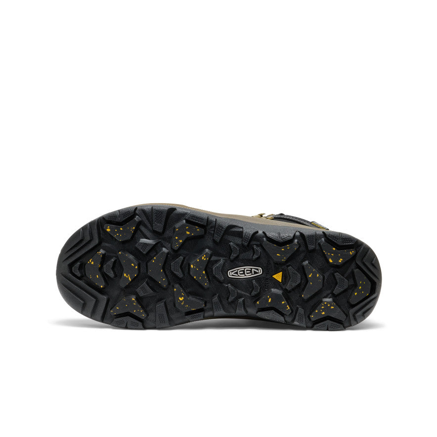 Keen Men's Revel IV Polar Waterproof Boot | Black/Lemon Curry
