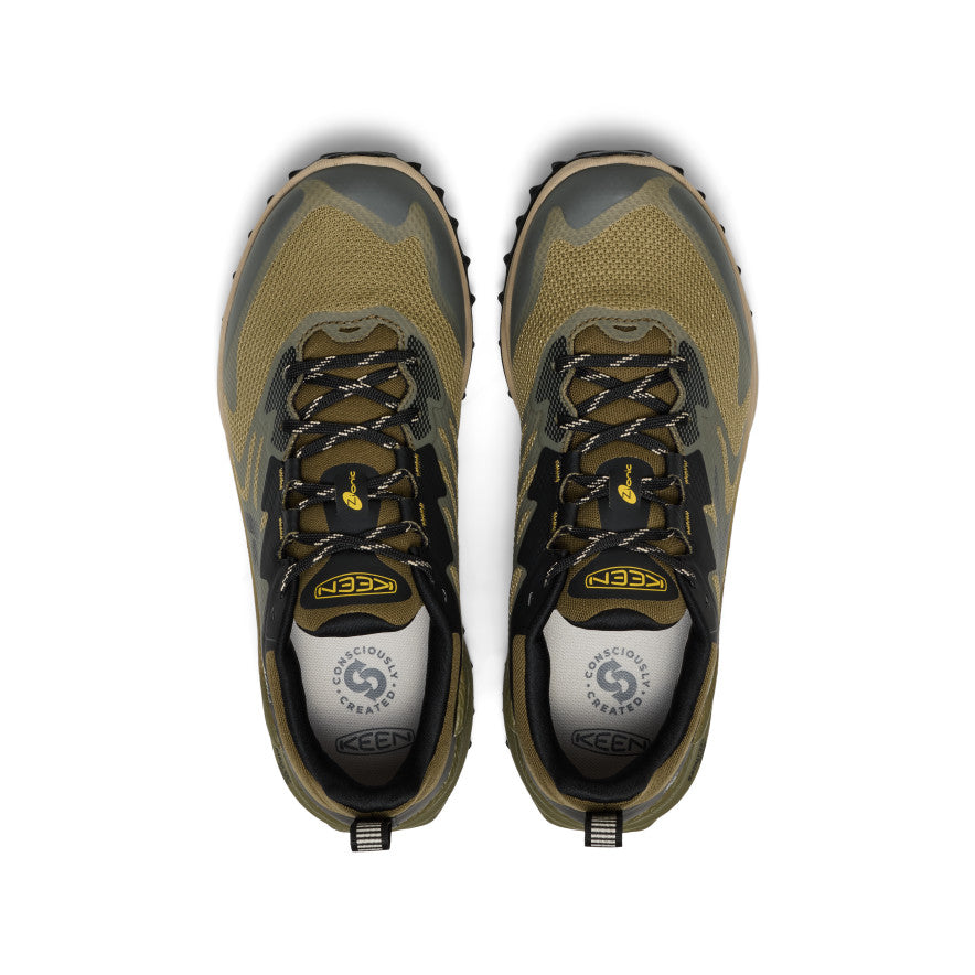 Keen Men's Zionic NXT Waterproof Hiking Shoe | Martini Olive/Lemon Curry