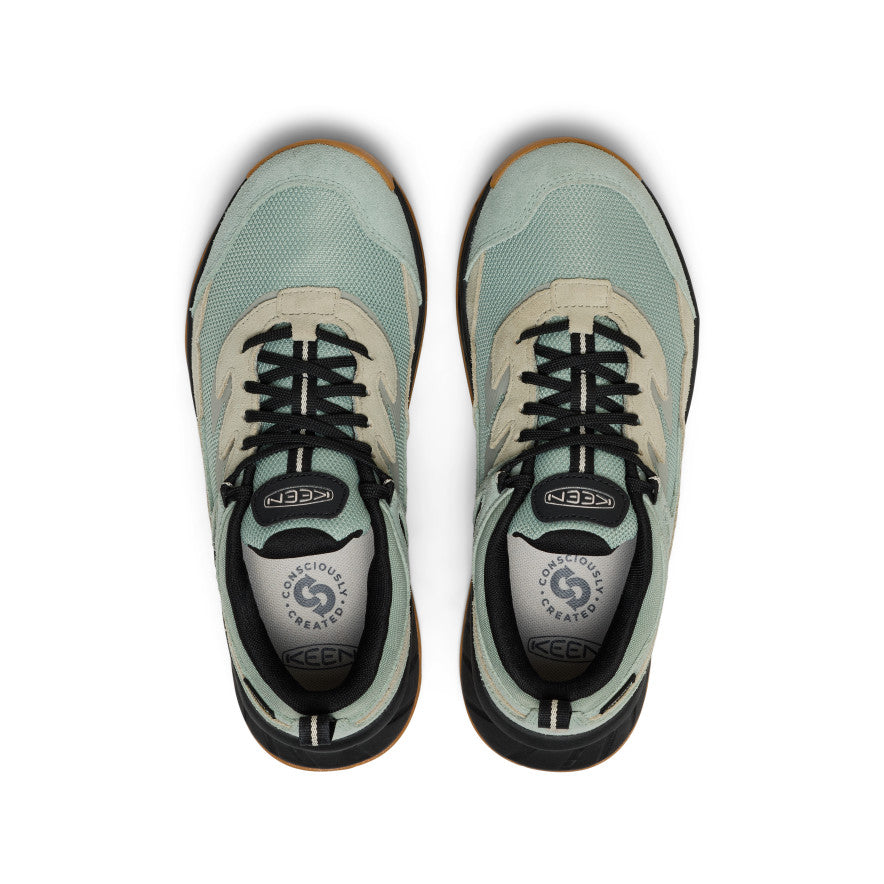 Keen Women's Hightrail Waterproof Hiking Shoe | Iceberg Green/Abbey Stone
