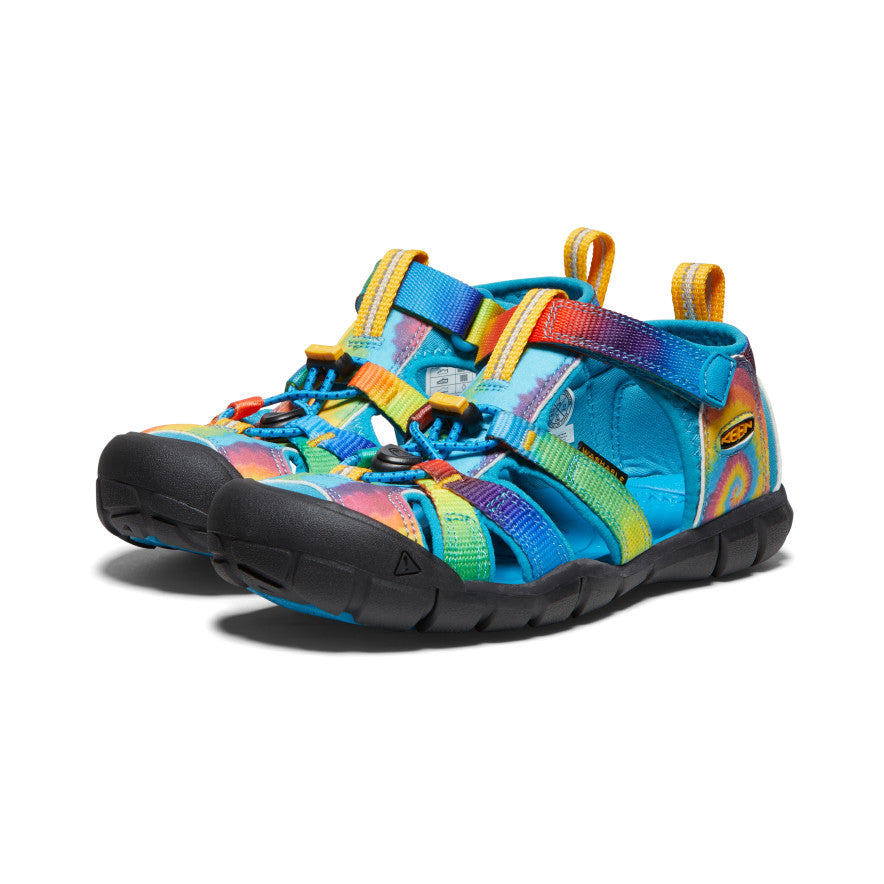 Keen Big Kids' Seacamp II CNX | Vivid Blue/Original Tie Dye
