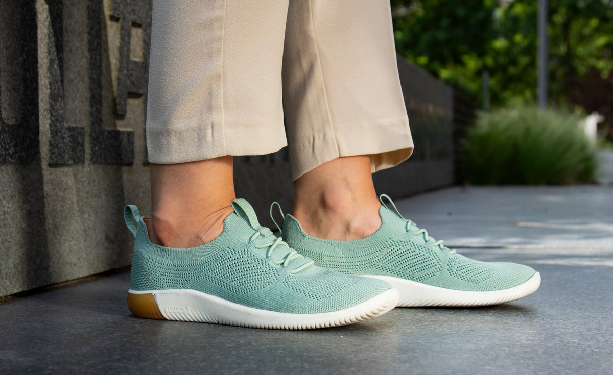 Keen Women's KNX Knit Sneaker | Granite Green/Lichen