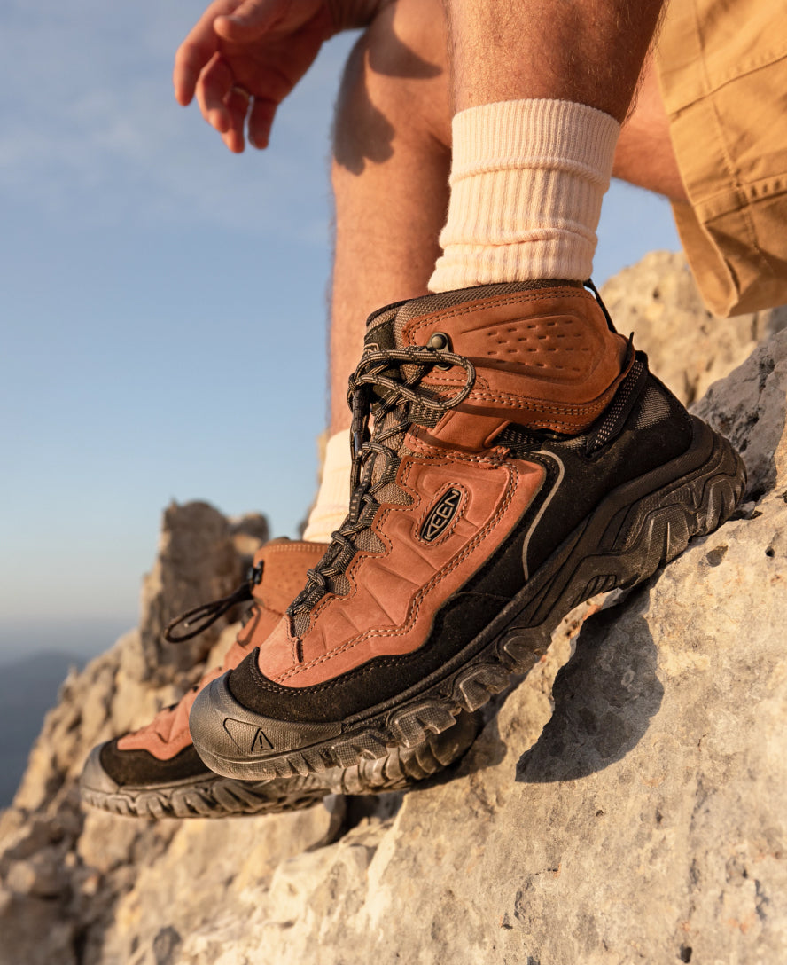 Keen Men's Targhee IV Wide Waterproof Hiking Boot | Triple Black