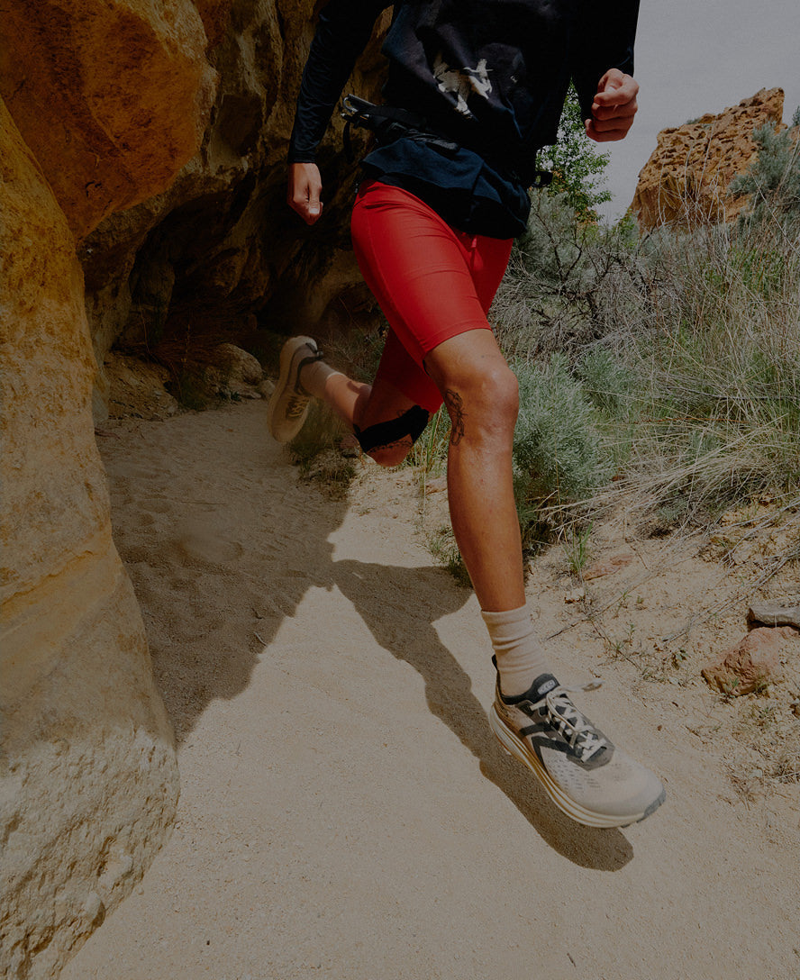 Keen Men's Seek Trail Running Shoe | Willowherb/Orange Peel
