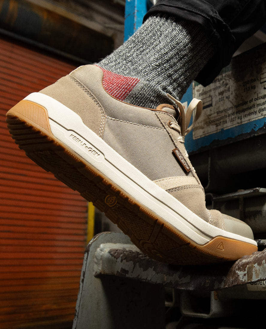 Keen Men's Kenton Work Shoe (Carbon Toe) | Brindle/Gum