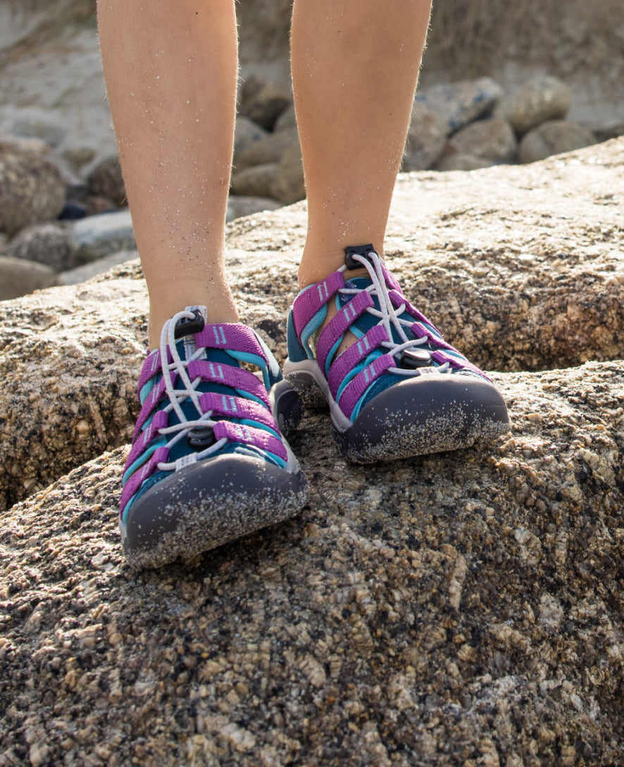 Keen Big Kids' Newport Boundless Sandal | Naval Academy/Evening Primrose