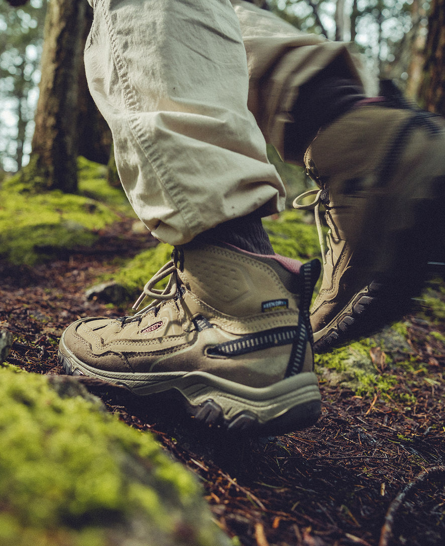 Keen Women's Targhee IV Waterproof Hiking Boot | Brindle/Nostalgia Rose