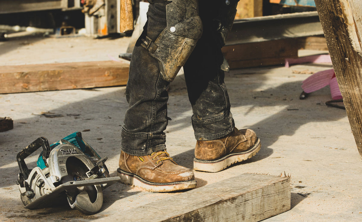 Keen Men's Cincinnati 6" Boot (Soft Toe) | Belgian/Sandshell