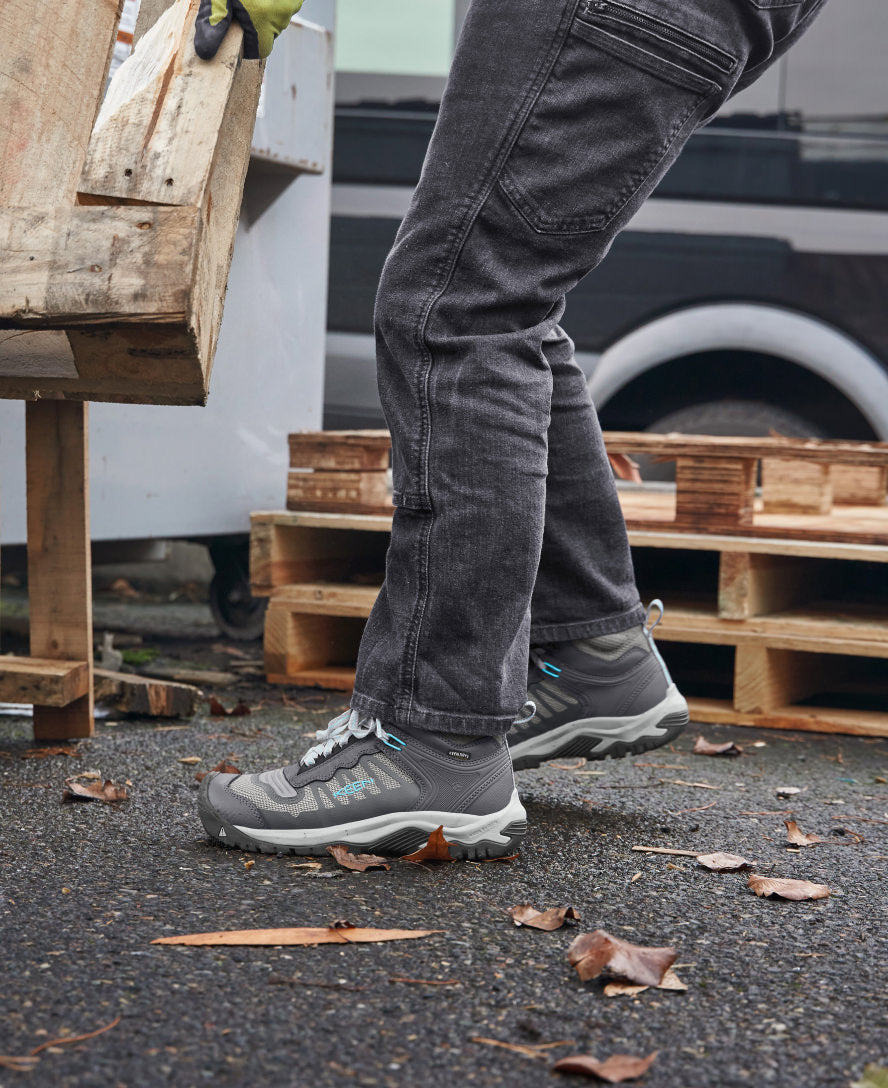 Keen Women's Reno Waterproof Mid (Carbon Toe) | Magnet/Ipanema