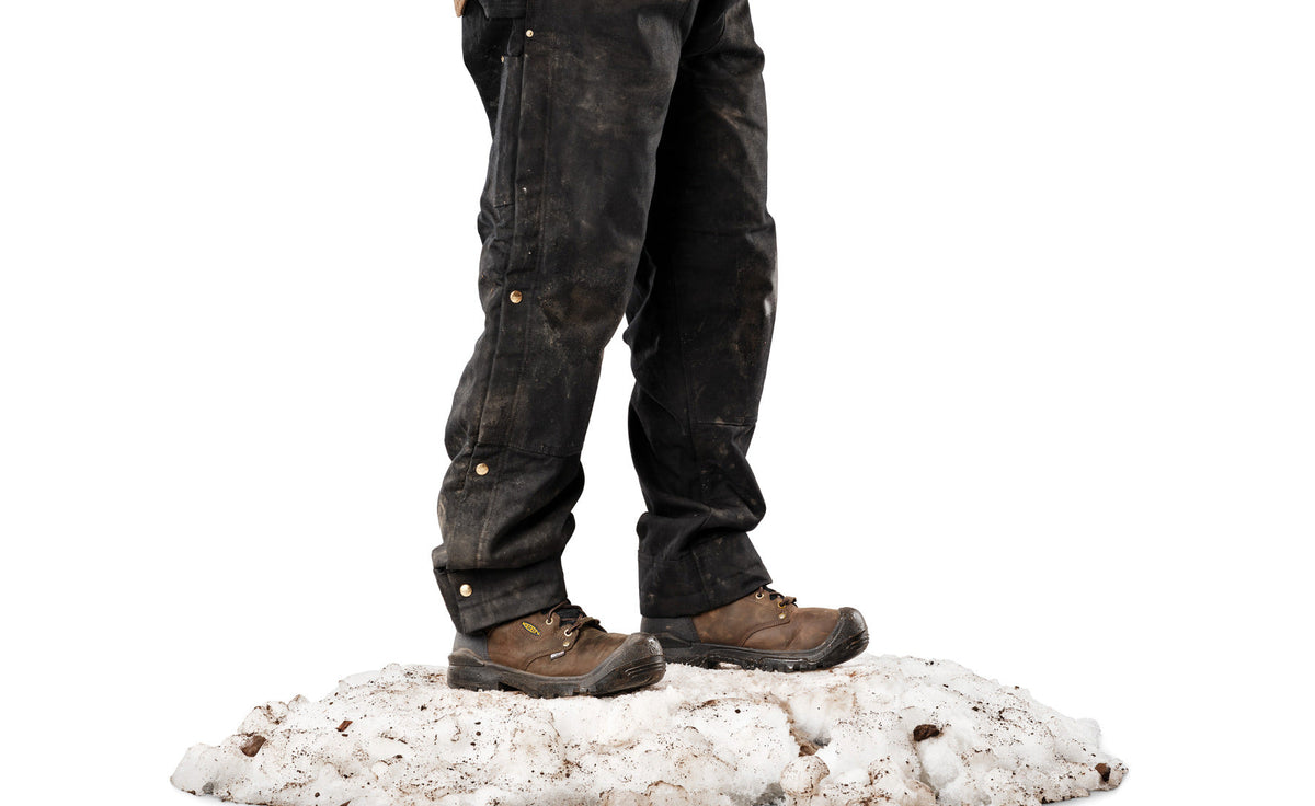 Keen Men's Independence 8" Insulated Waterproof Boot (Carbon Toe) | Dark Earth/Black