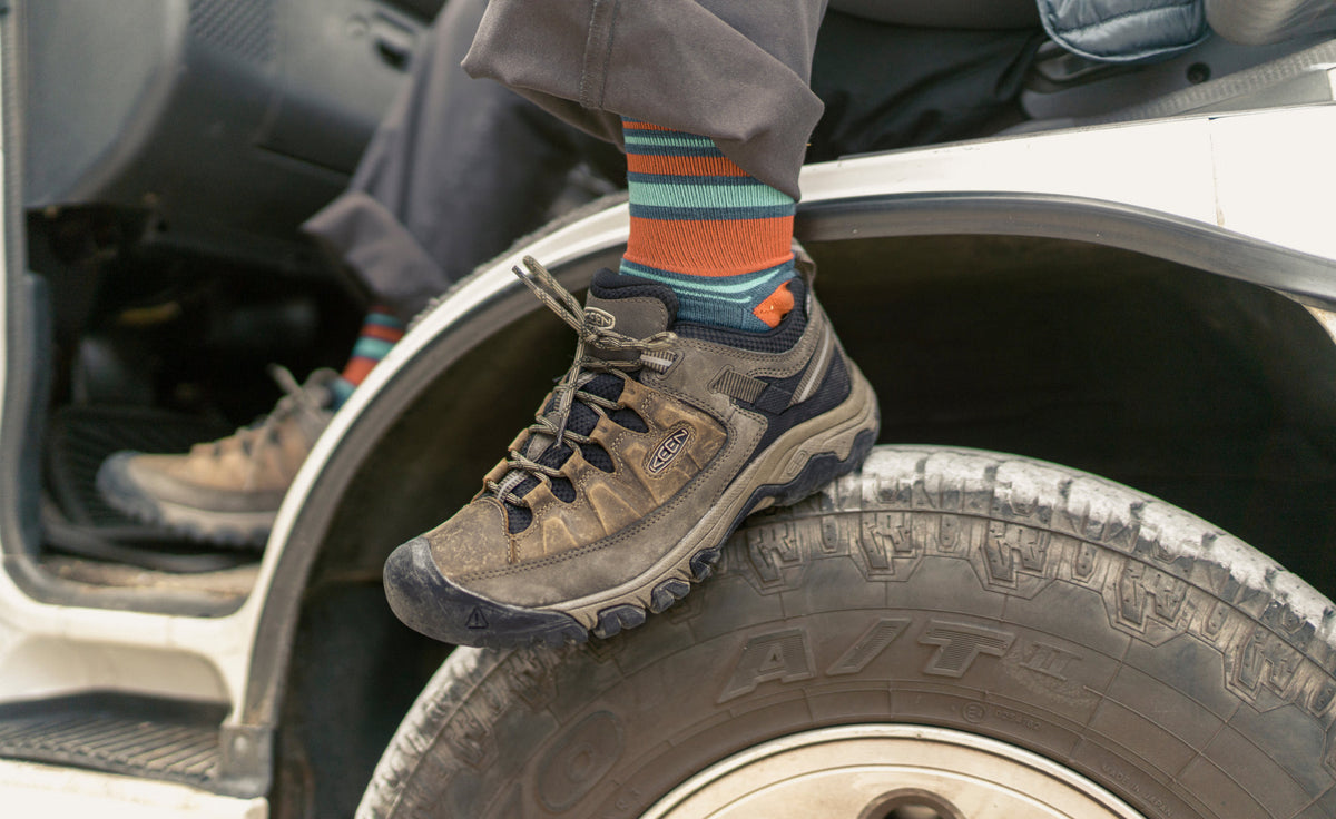 Keen Men's Targhee III Waterproof | Black Olive/Golden Brown