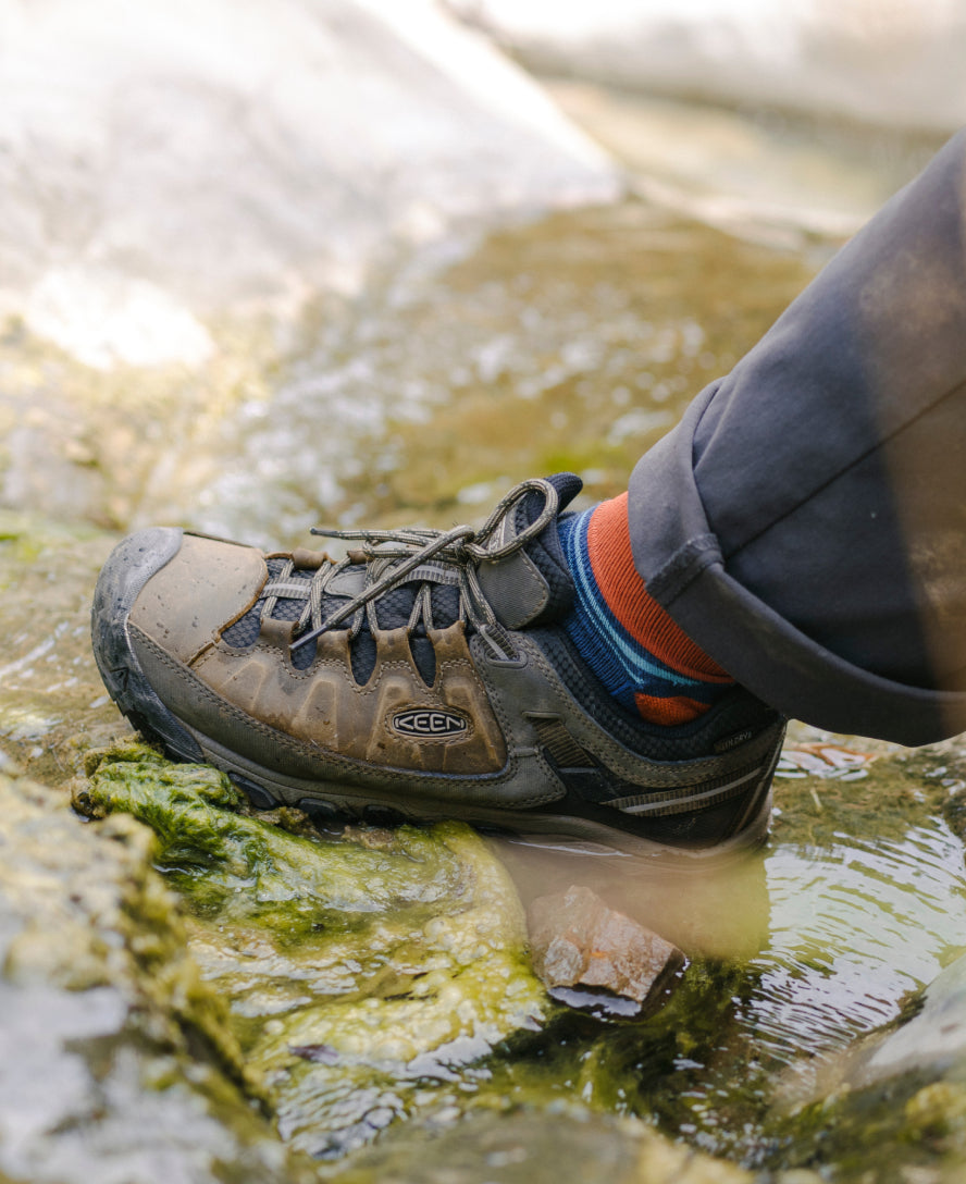 Keen Men's Targhee III Waterproof Wide | Bungee Cord/Black