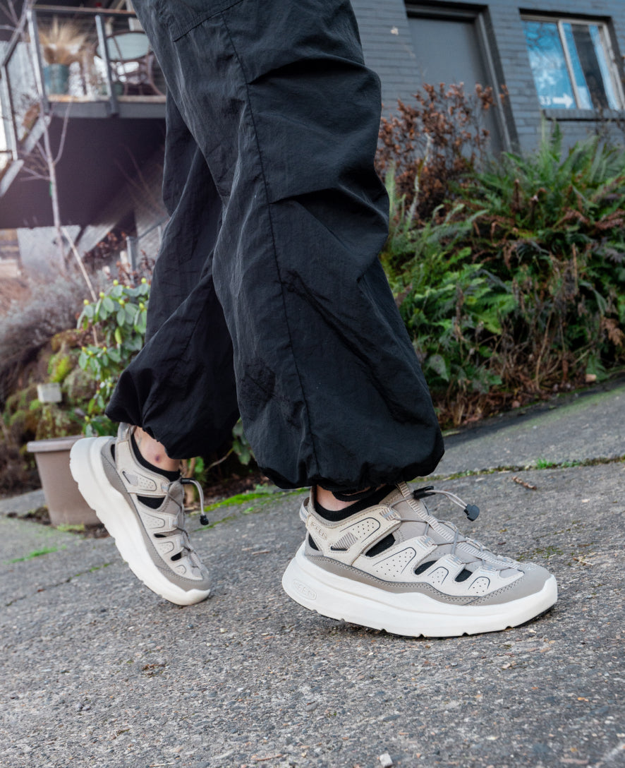 Keen Women's WK450 Walking Sandal | Black/Black