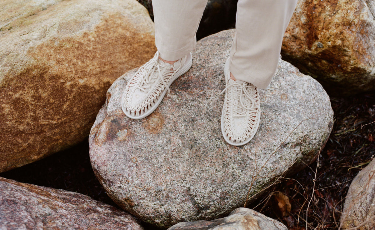 Keen Women's UNEEK Canvas X Skall Studio | Natural/Birch